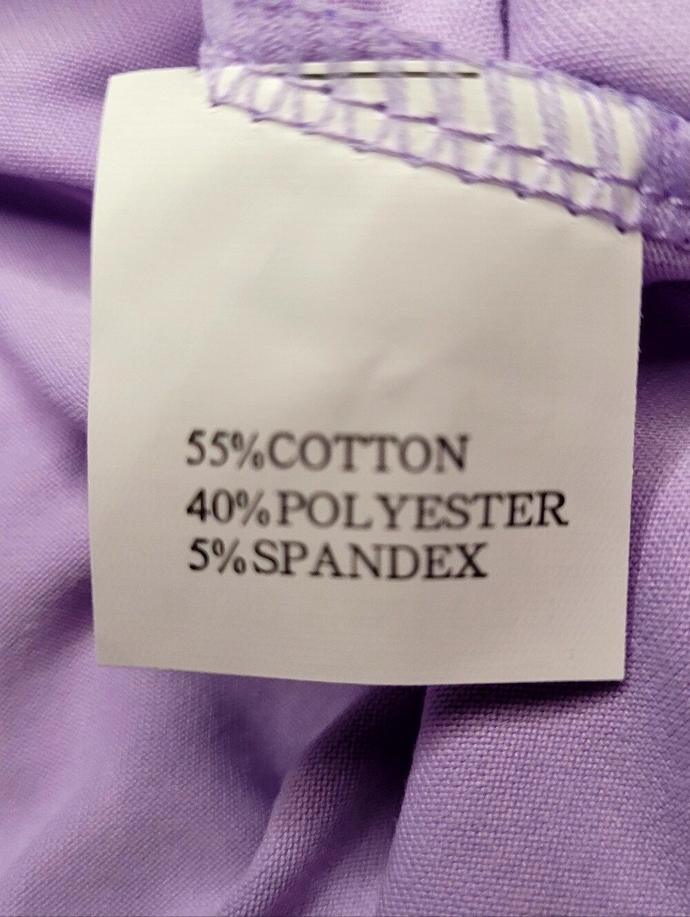 Buzz Lavender Purple Butterfly Rhinestone Pearl Graphic Tee Shirt Stretchy L - Picture 4 of 4